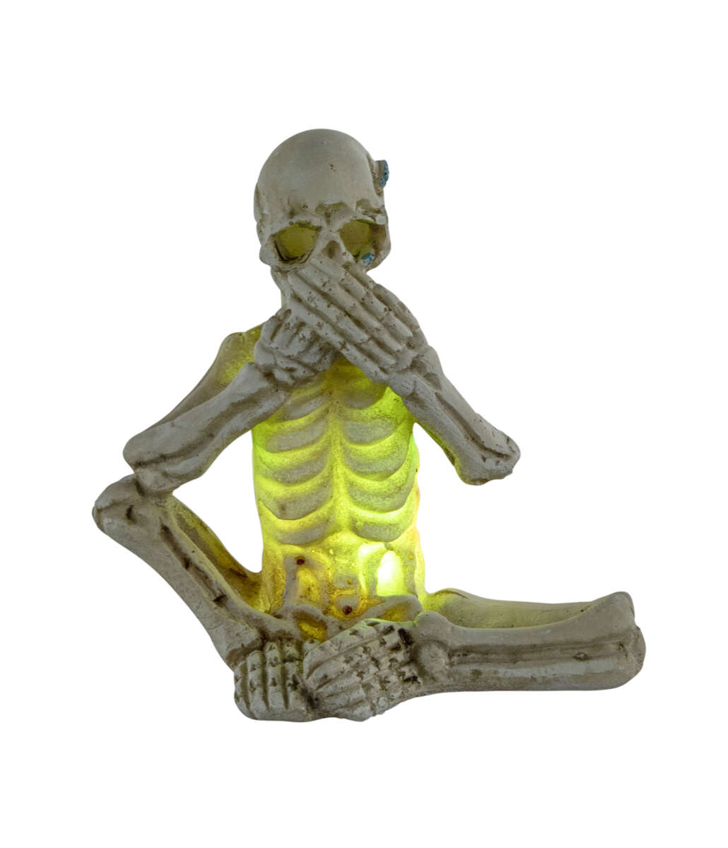 Halloween skjelett - Ikke snakke