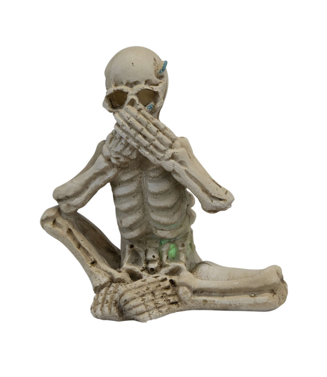 Halloween skjelett - Ikke snakke