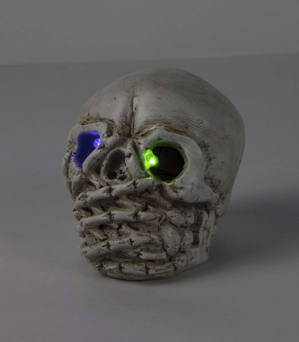 Halloween hodeskall - Ikke snakke