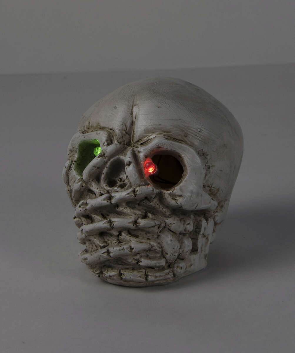 Halloween hodeskall - Ikke snakke