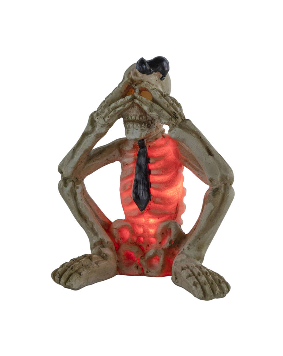 Halloween skjelett - Ikke se