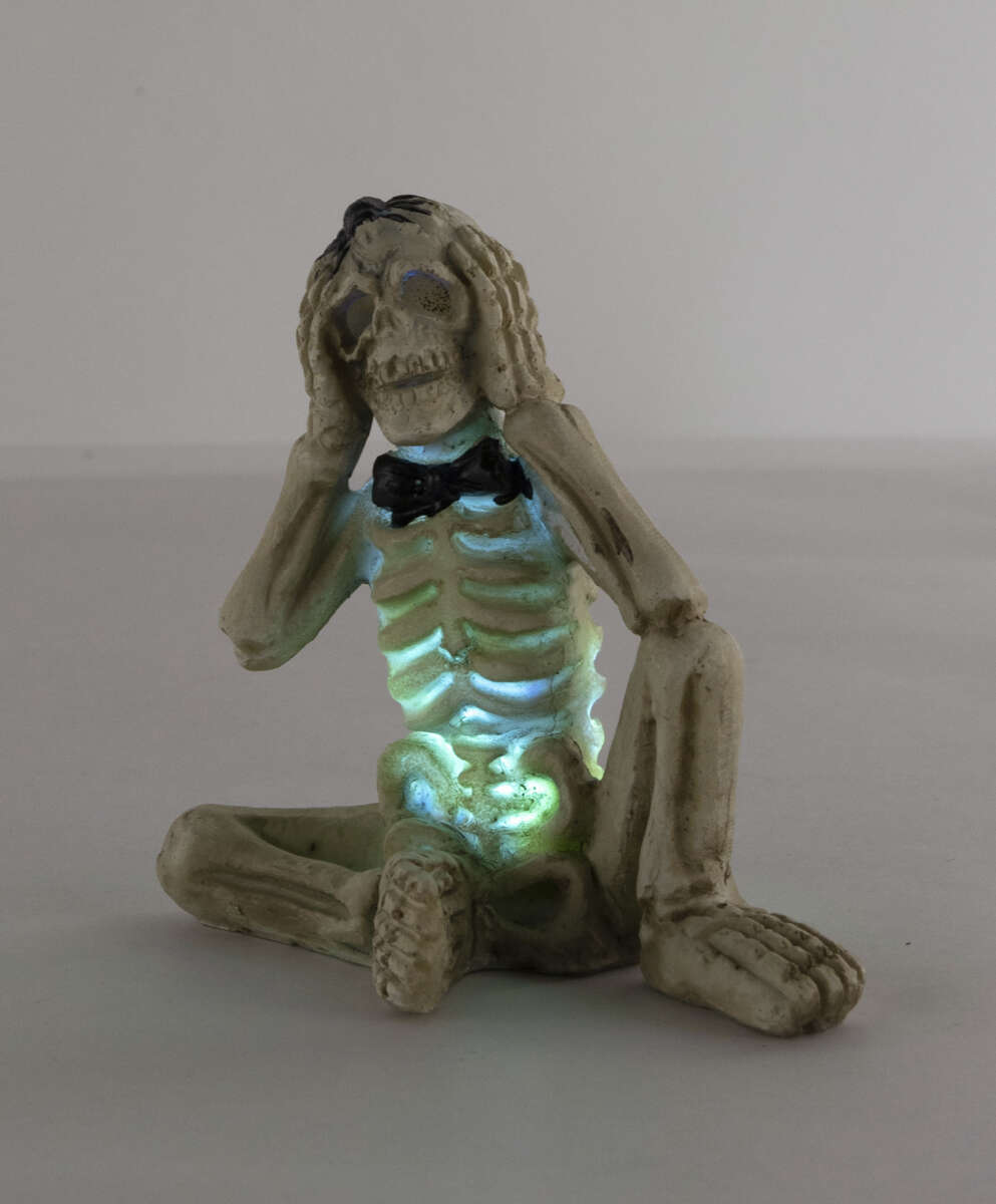 Halloween skjelett - Ikke høre