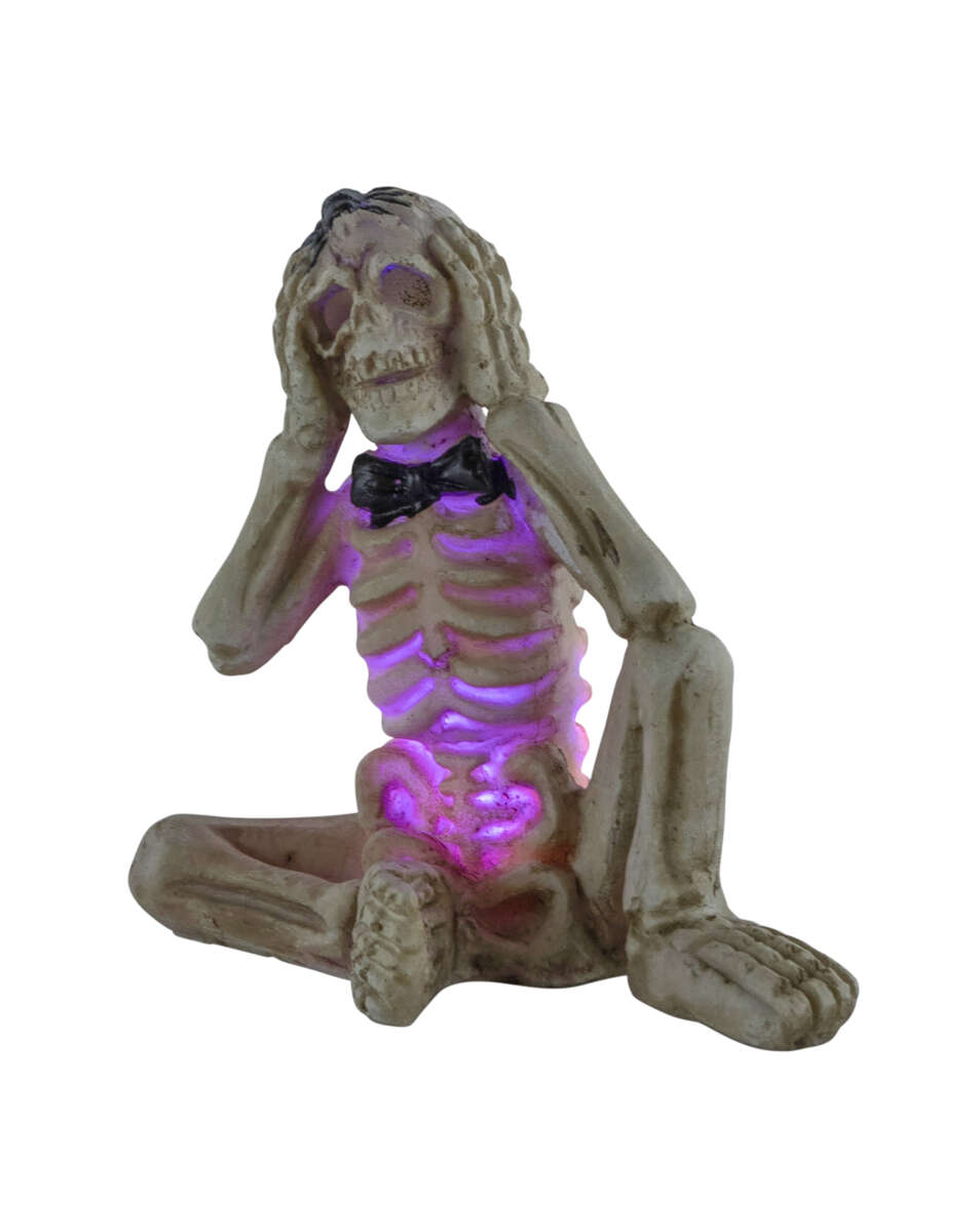 Halloween skjelett - Ikke høre