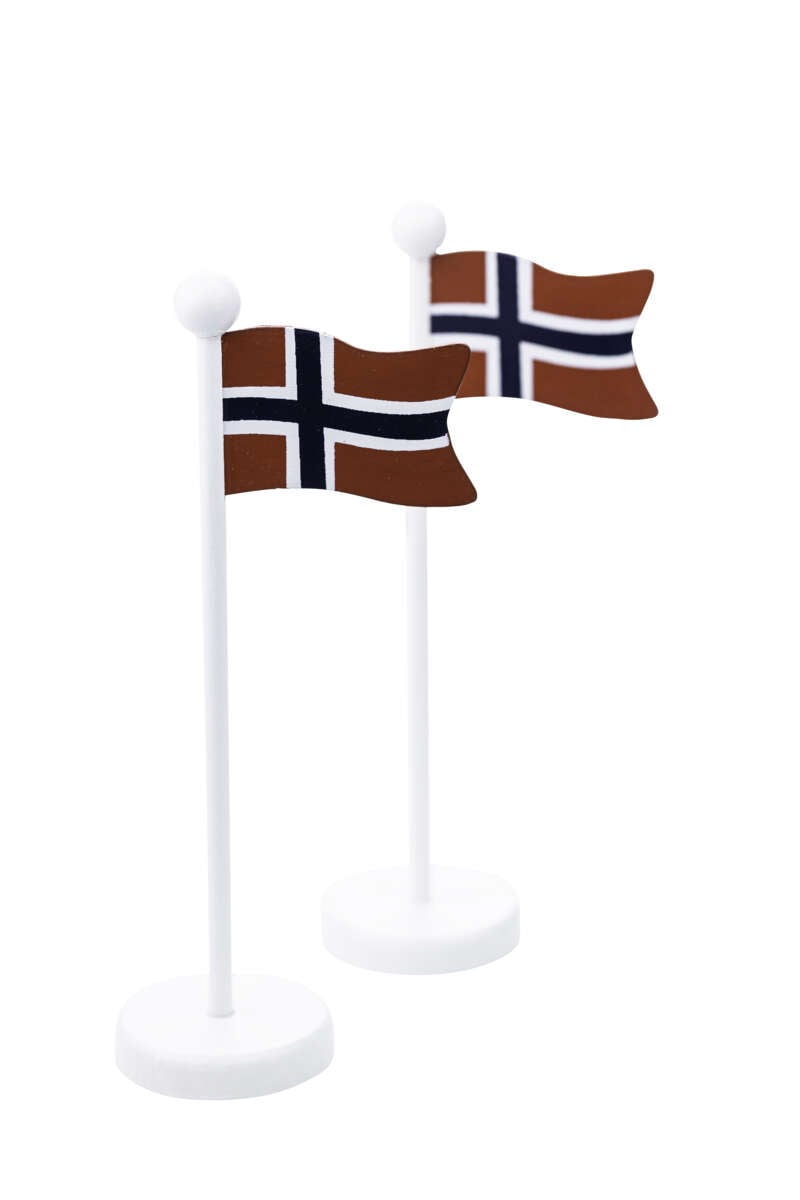 17. mai bordflagg 2pk