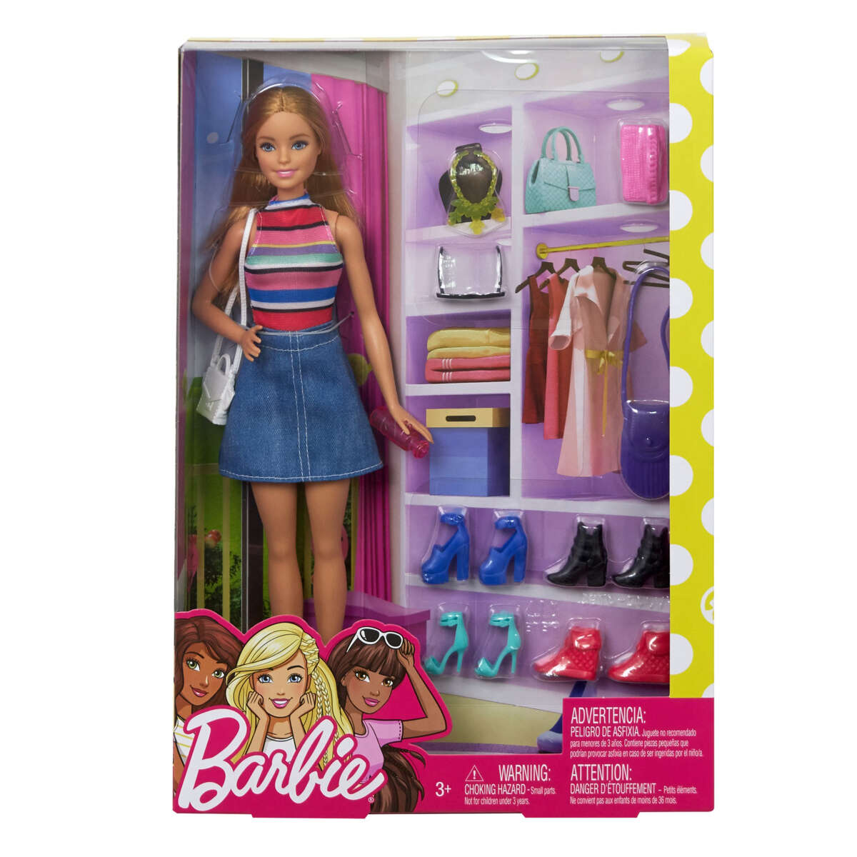 Barbie® dukke med tilbehør