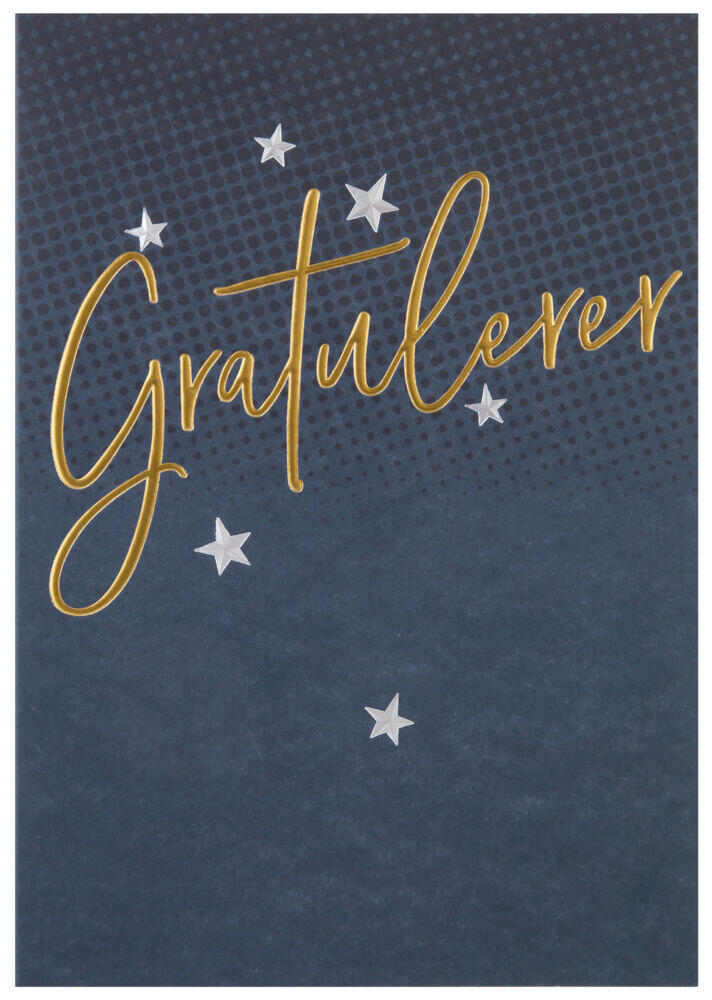 Kort Gratulerer