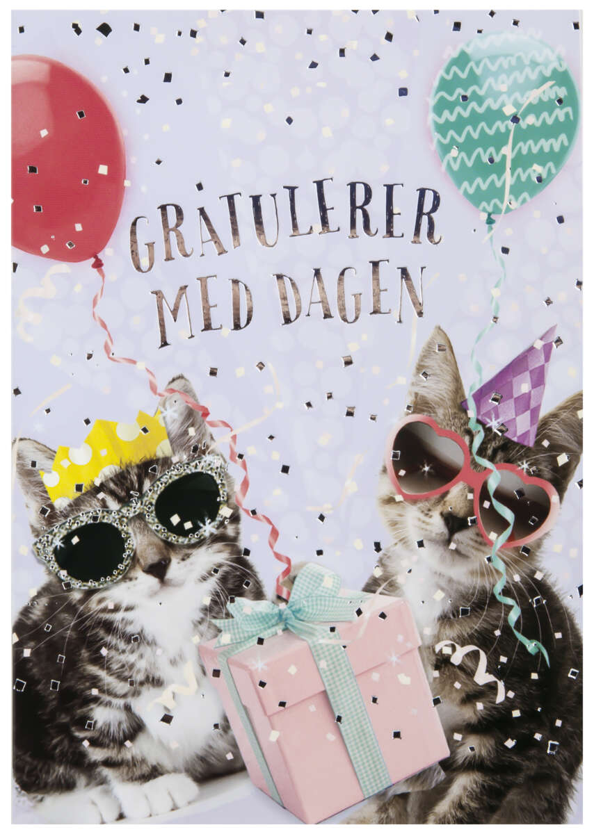 Kort Gratulerer med dagen