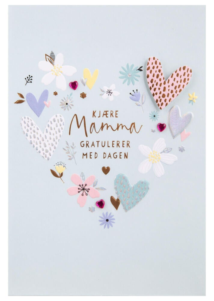 Kort Gratulerer med dagen