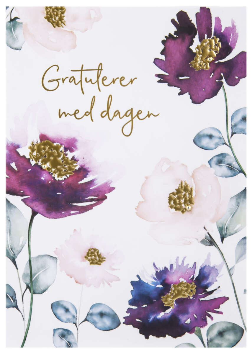 Kort Gratulerer med dagen