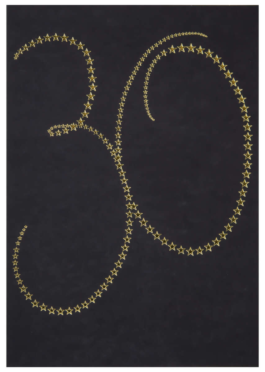 Kort 30 år Sort/gull