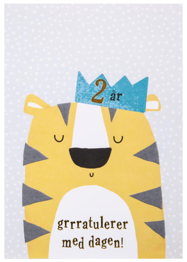 Kort 2 år Tiger