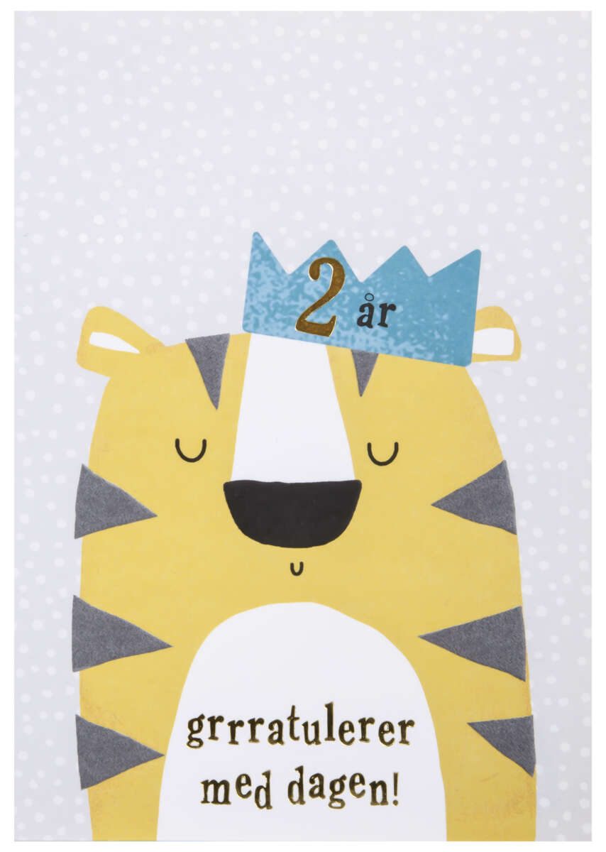 Kort 2 år Tiger