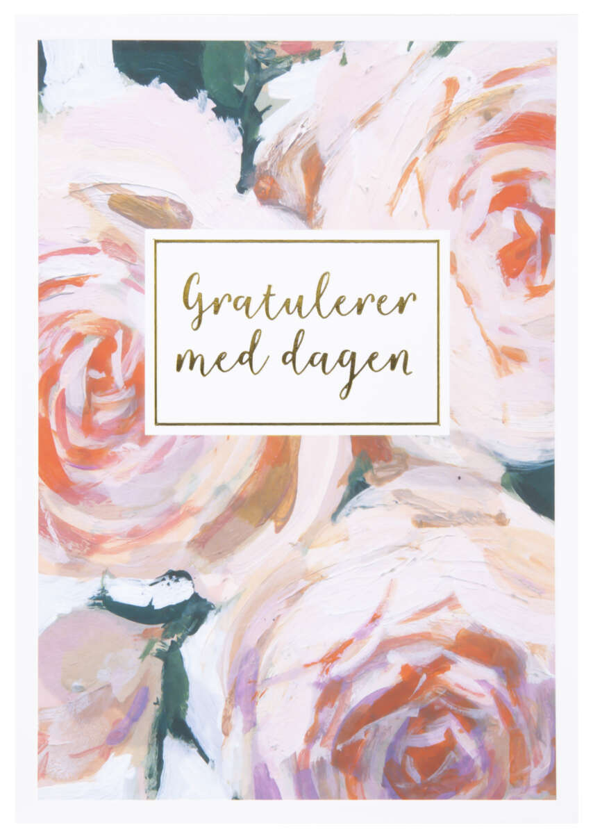 Kort Gratulerer med dagen