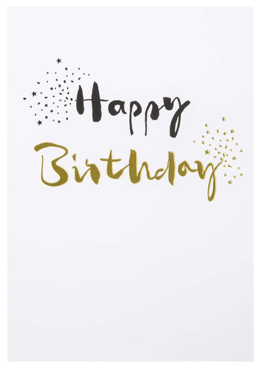 Kort Happy Birthday!