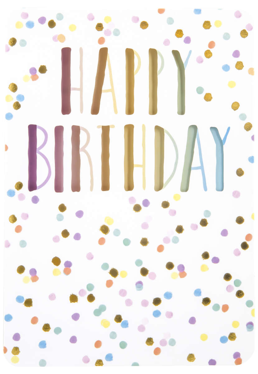 Kort Happy Birthday!