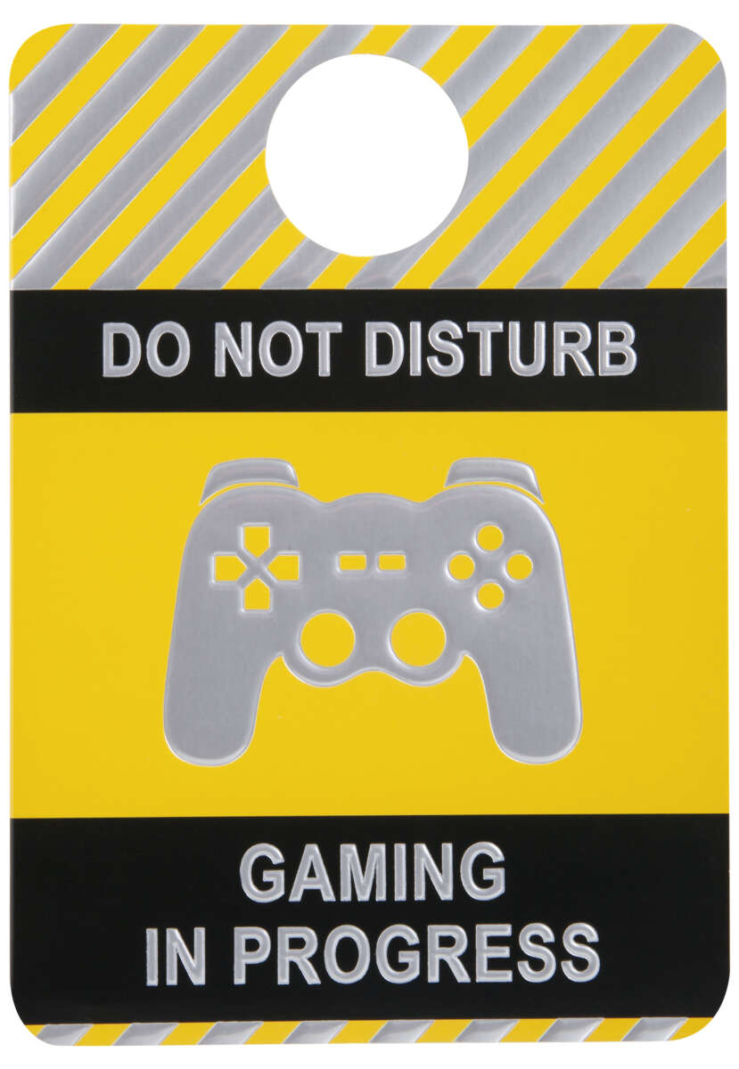 Kort Do not disturb - gaming in progress