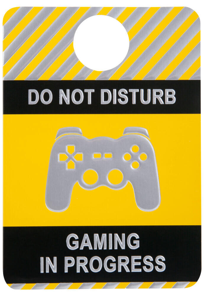 Kort Do not disturb - gaming in progress