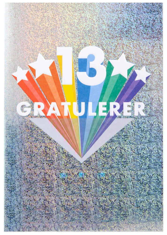 Kort 13 år Sølv
