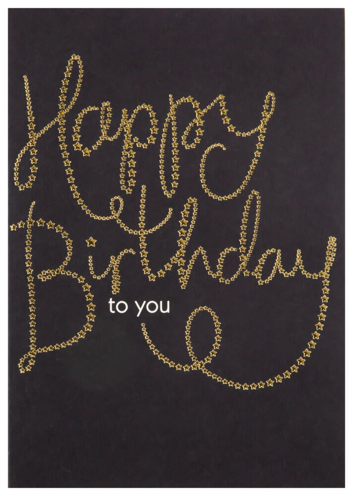 Kort Happy Birthday