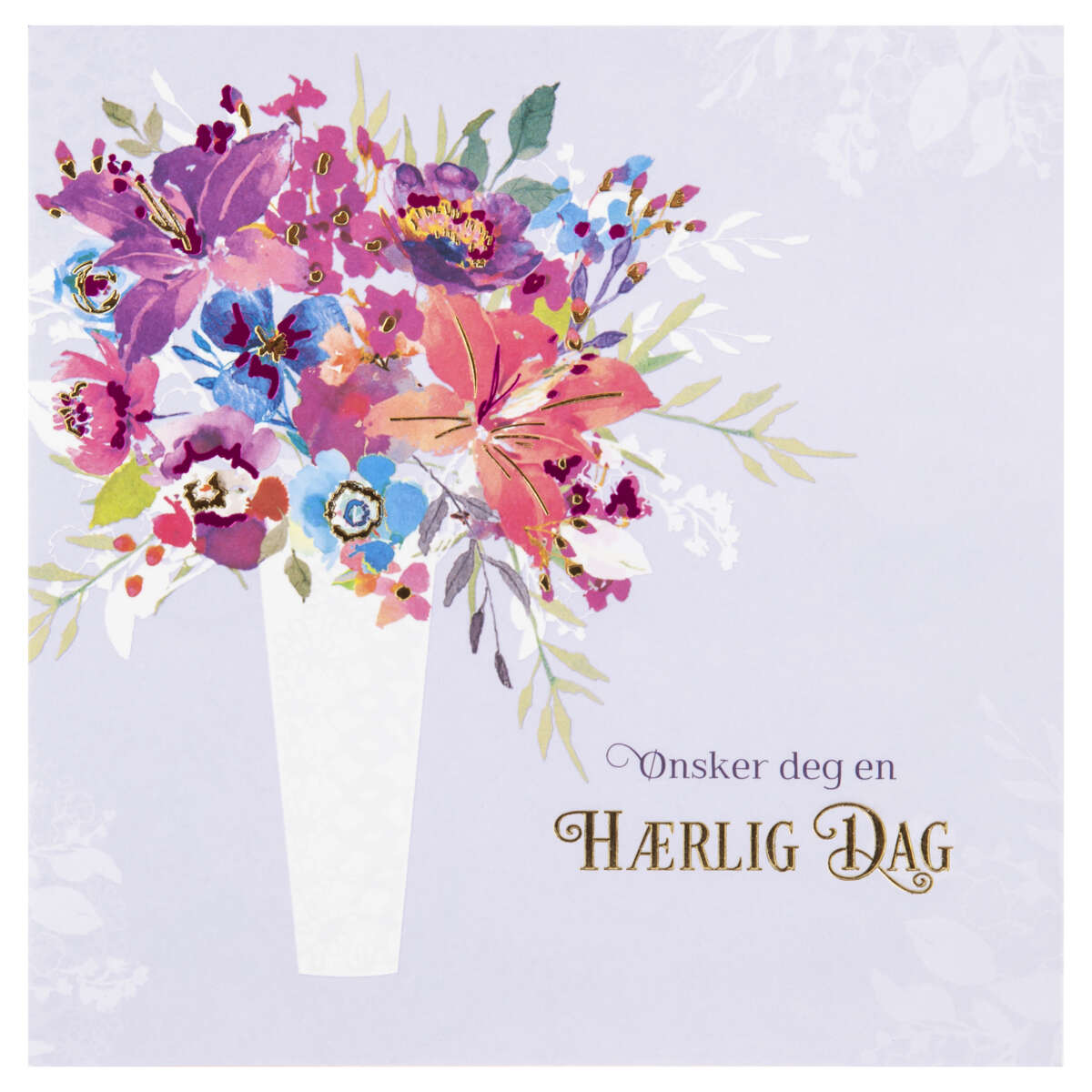 Kort Ønsker deg en hærlig dag