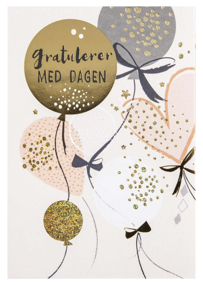 Kort Gratulerer med dagen