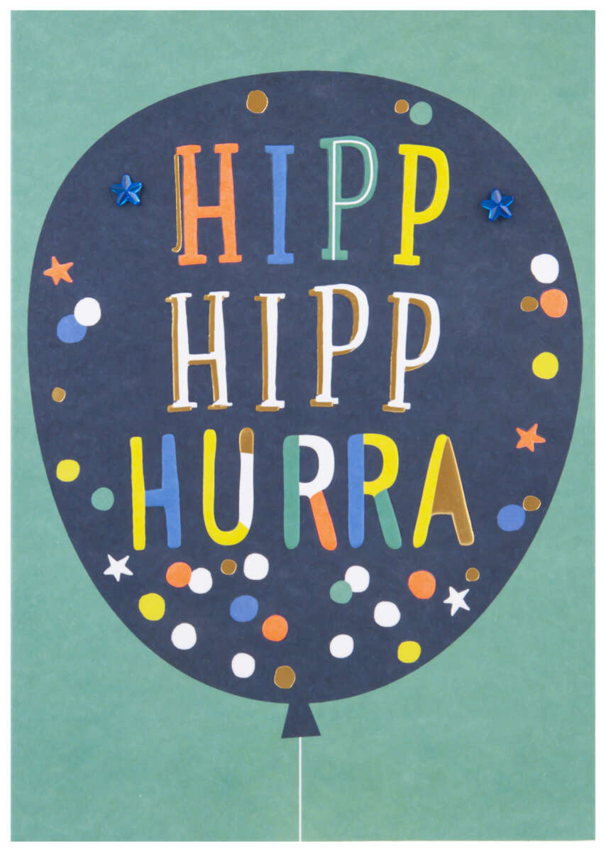 Kort Hipp Hipp Hurra