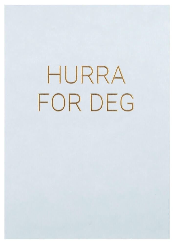 Kort Hurra for deg
