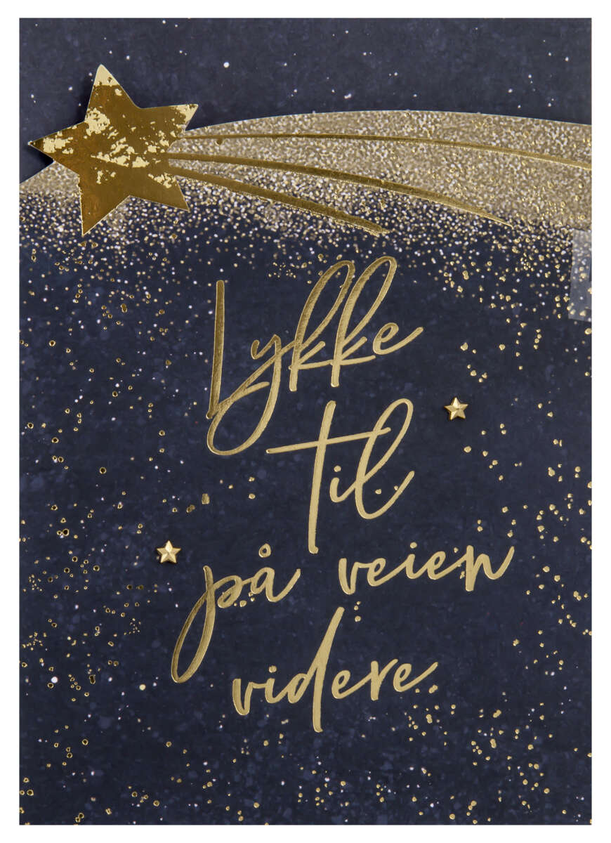 Kort Lykke til på veien videre