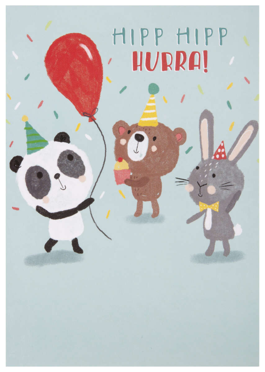 Kort Hipp Hipp Hurra