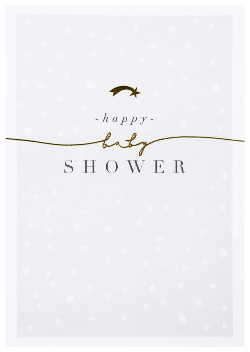 Kort Happy babyshower