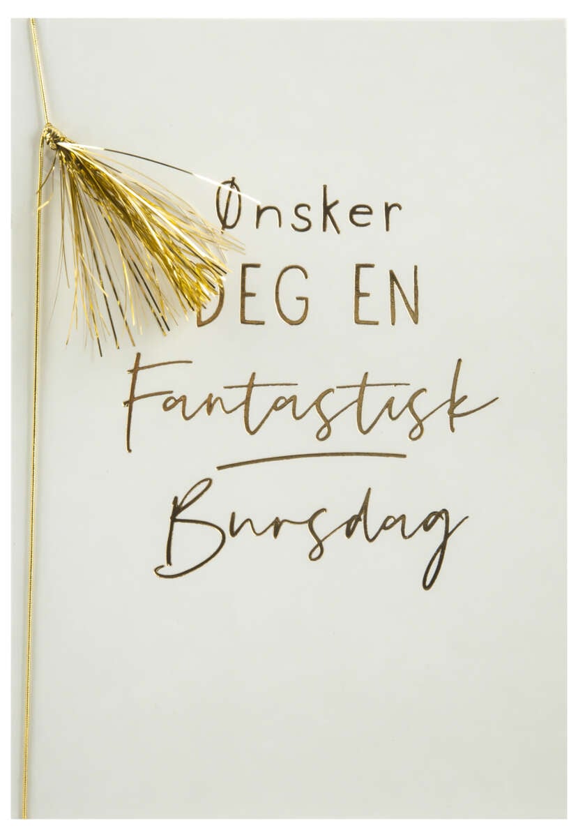 Kort Fantastisk bursdag
