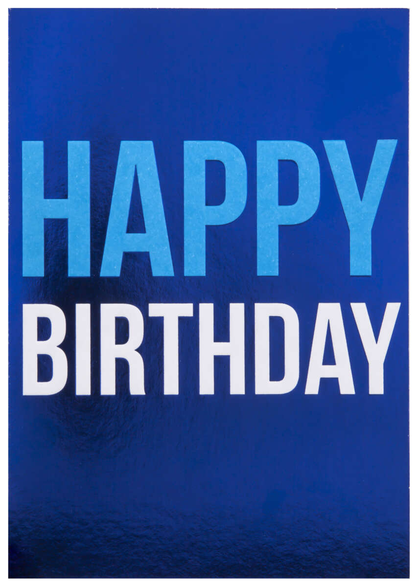 Kort Happy Birthday