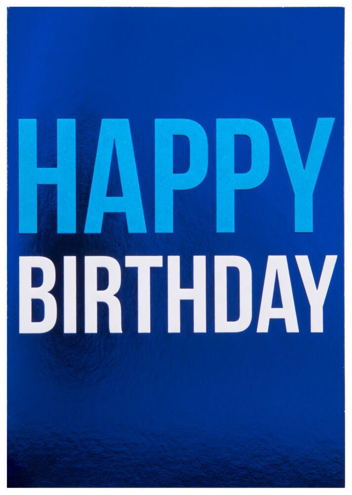 Kort Happy Birthday