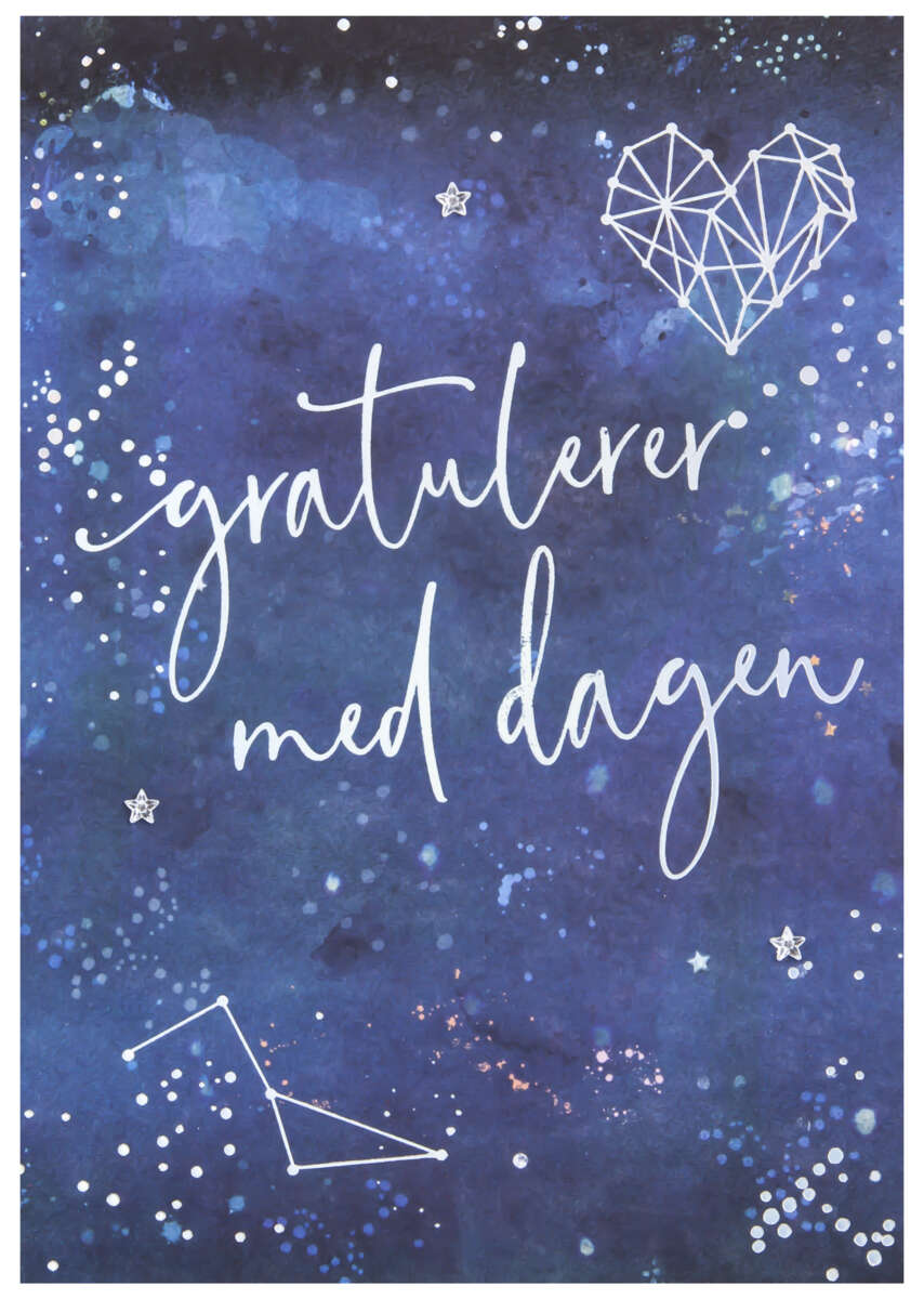 Kort Gratulerer med dagen