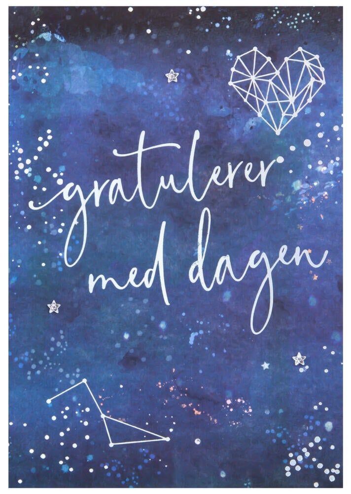 Kort Gratulerer med dagen