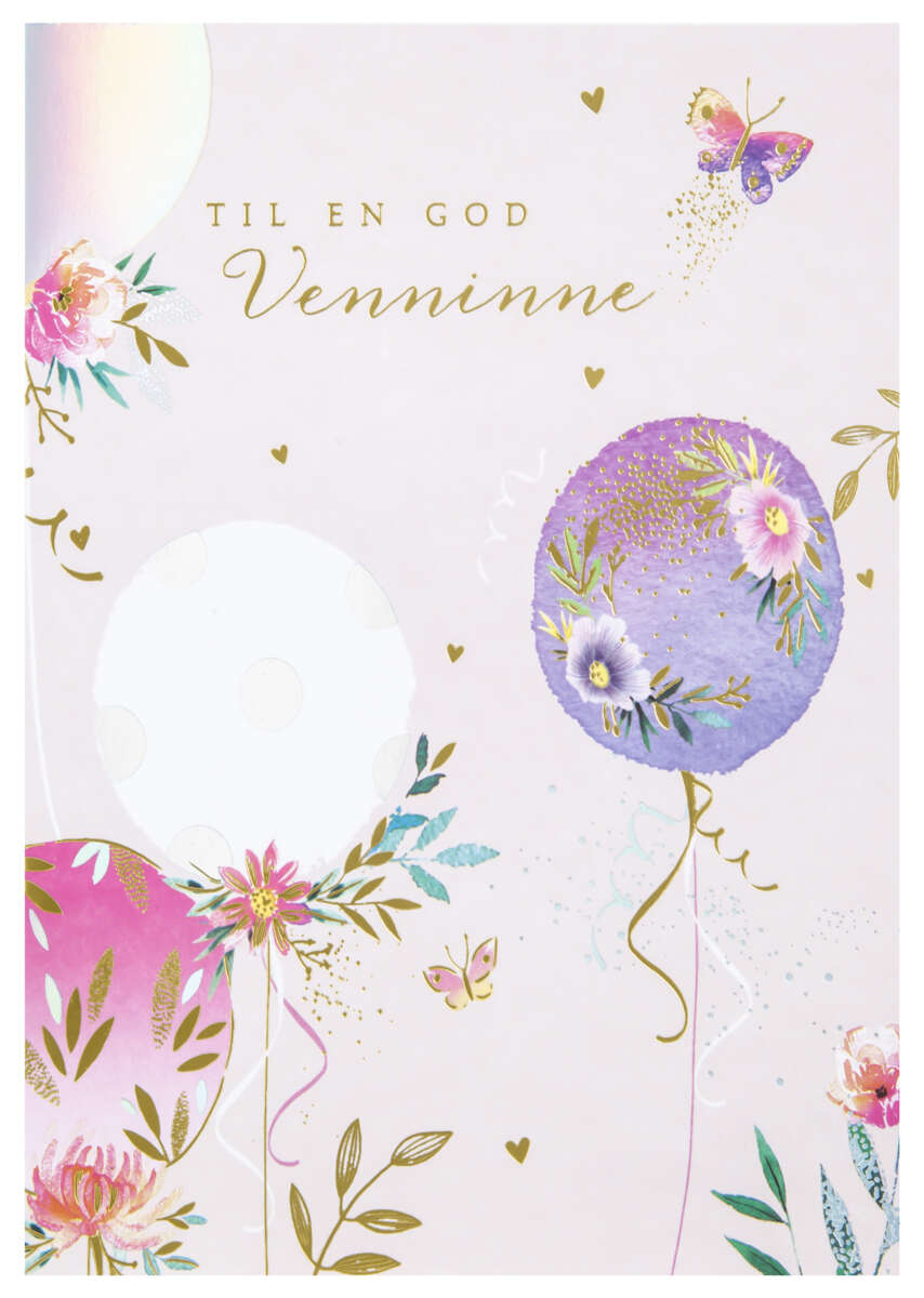 Kort Til en god venninne