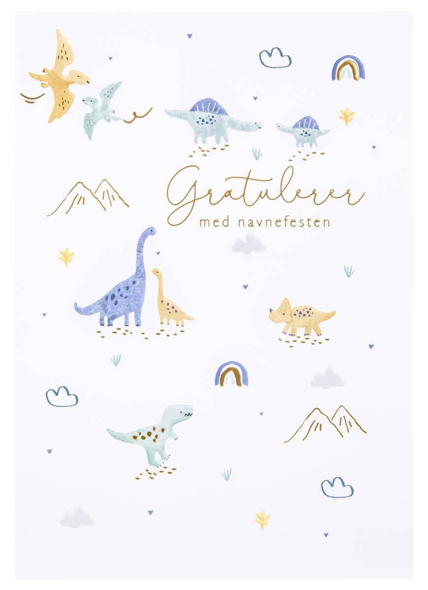 Kort Gratulerer med navnefesten