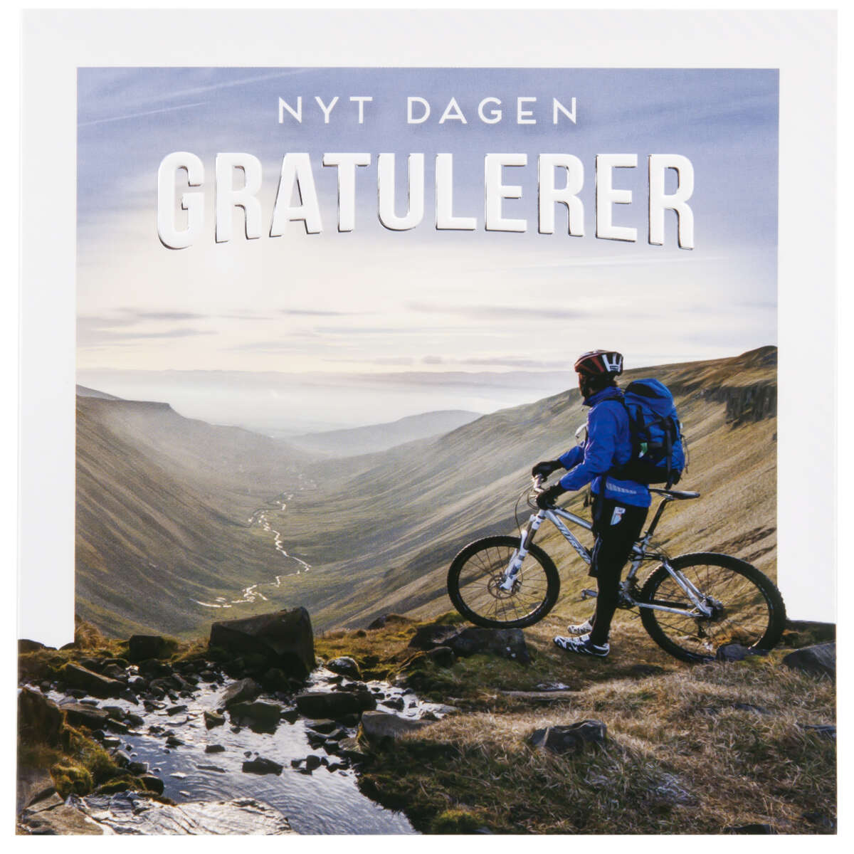 Kort Gratulerer Nyt dagen