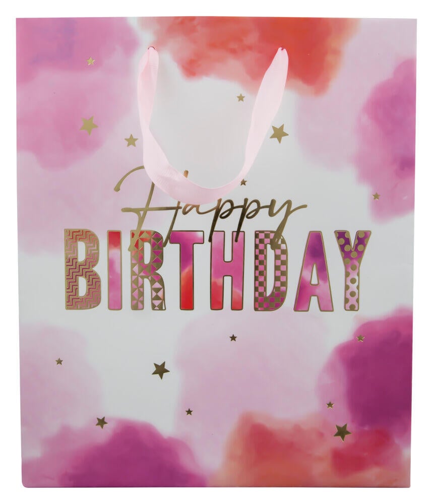 Gavepose medium Happy birthday