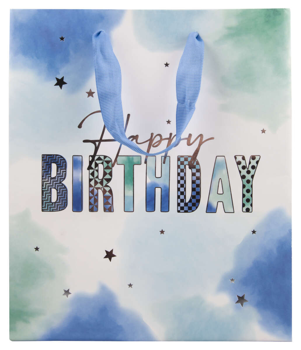 Gavepose medium Happy birthday