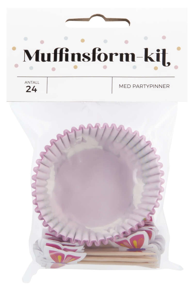 Muffinsform-kit Enhjørning 24pk