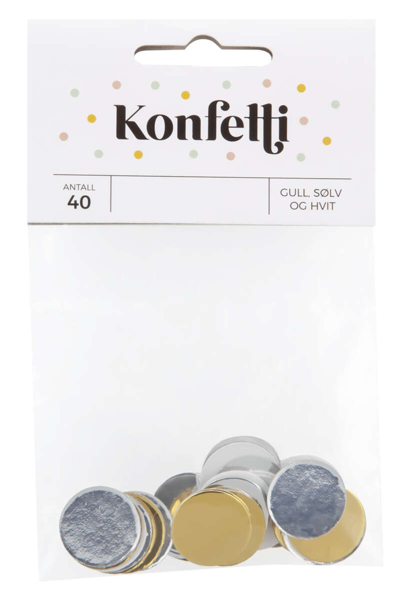 Konfetti 40pk