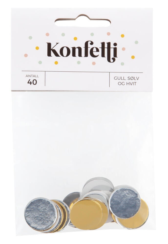 Konfetti 40pk