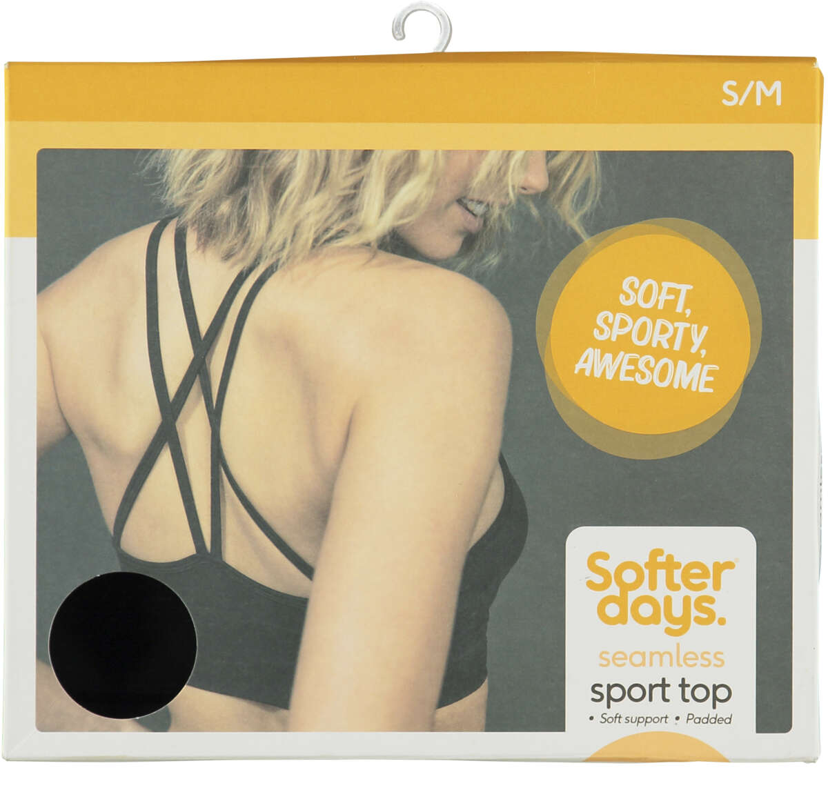 Softer Days Seamless sportstopp dame