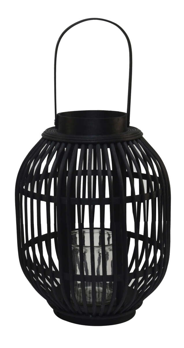 Henni rattan lanterne