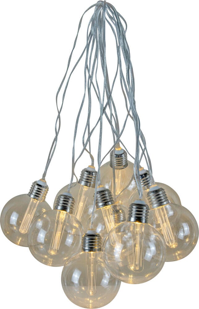 Lyslenke med 10 LED pærer IP44