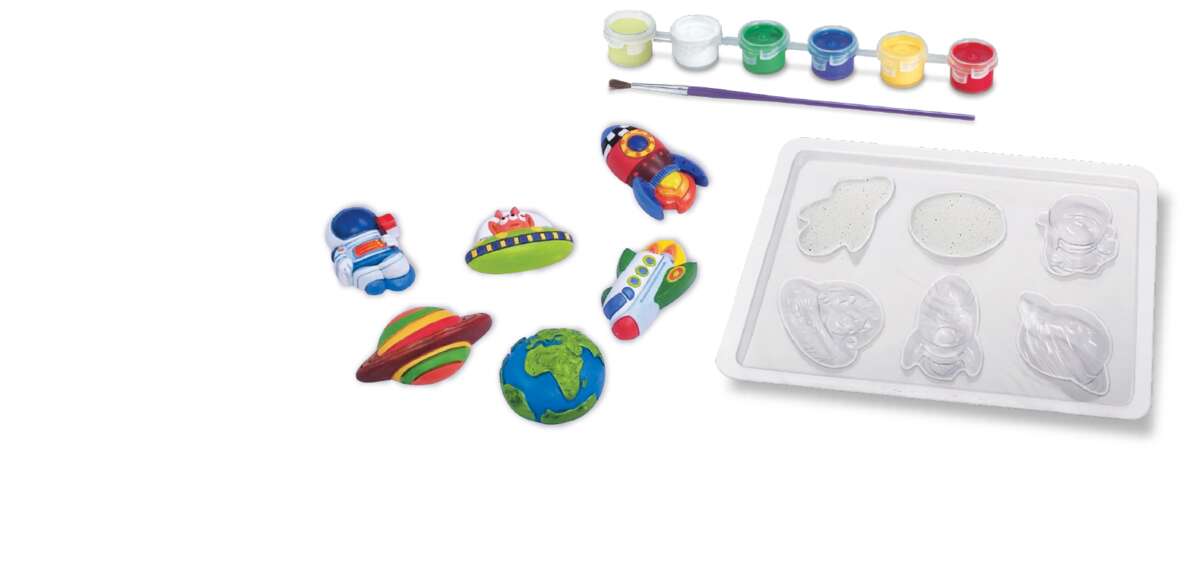 Hobbyeske Gipsfigurer Verdensrommet