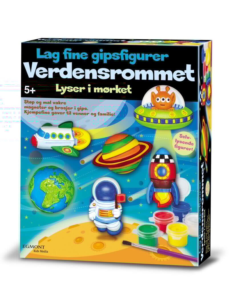 Hobbyeske Gipsfigurer Verdensrommet
