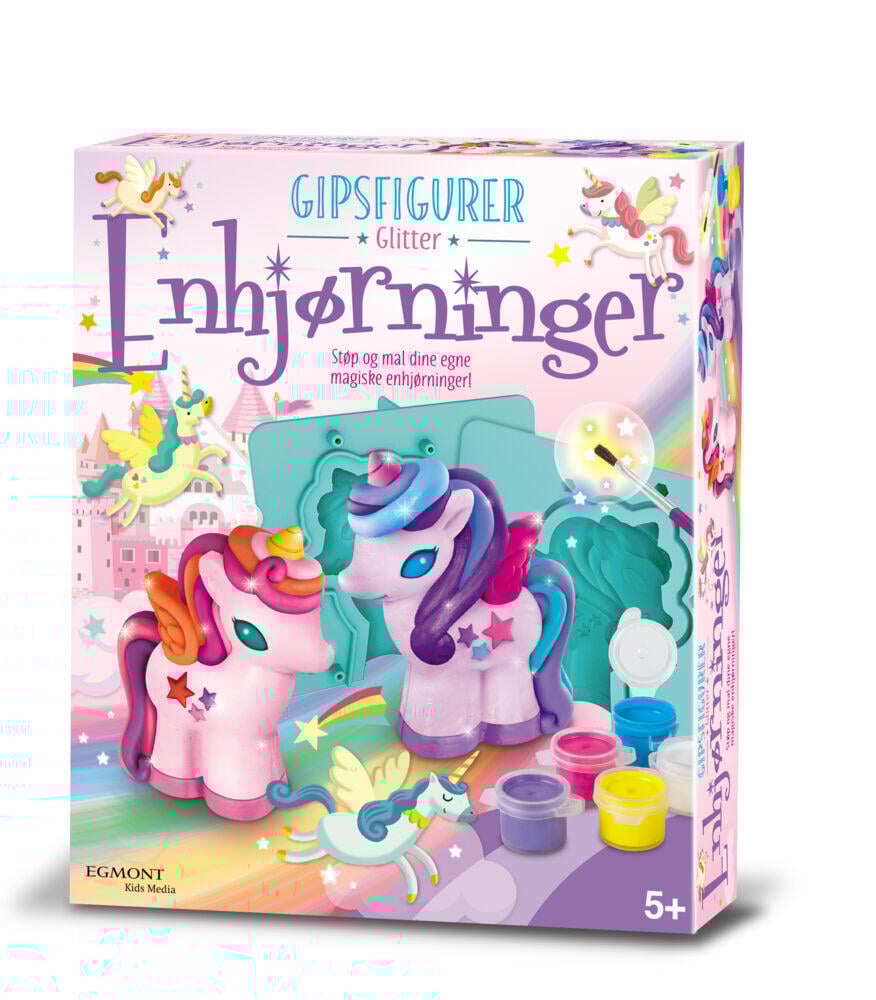 Hobbyeske Gipsfigurer Enhjørninger