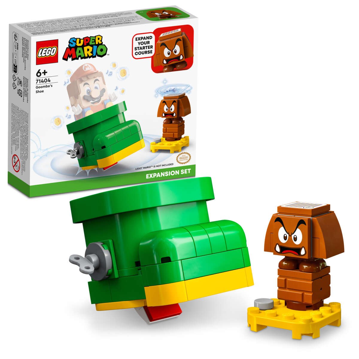 LEGO® Super Mario™ 71404 Ekstrabanesettet Goombas sko